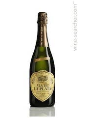 Click to see larger label image Label of Bodegas Via de la Plata Chardonnay Brut Cava