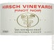 5th label thumbnail of Hirsch Vineyards San Andreas Fault Pinot Noir