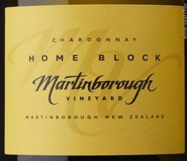 Label 1 of Martinborough Vineyard Home Block Chardonnay