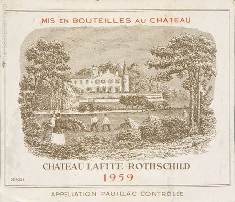 Label 17 of Chateau Lafite Rothschild