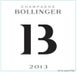 1st label thumbnail of Bollinger B Brut