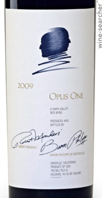 2009 Opus One, Napa Valley, USA | prices, reviews, stores
