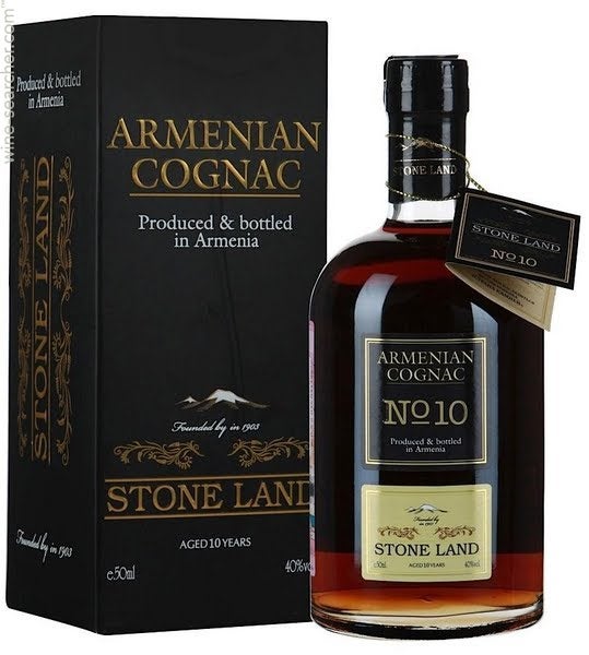 Stone Land Armenian Cognac No10 | prices, stores, tasting notes and ...