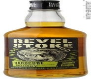 Label 1 of Revel Stoke Hardcore Roasted Apple Flavored Whisky