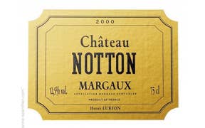 Click to see this product Label of Chateau Notton