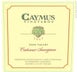 10th label thumbnail of Caymus Vineyards Cabernet Sauvignon