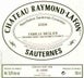 3rd label thumbnail of Chateau Raymond-Lafon
