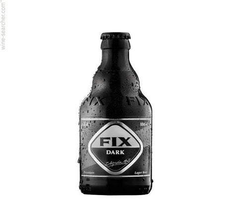 Label 1 of Fix Dark Premium Lager Beer