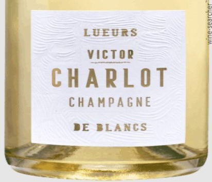 Label 1 of Victor Charlot 'Lueurs de Blancs' Brut