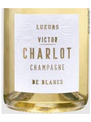 Click to see larger label image Label of Victor Charlot 'Lueurs de Blancs' Brut