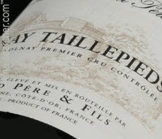 Label 1 of Bouchard Pere & Fils Taillepieds