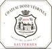 2nd label thumbnail of Chateau Doisy-Vedrines