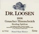 2nd label thumbnail of Dr. Loosen Graacher Himmelreich Riesling Spatlese