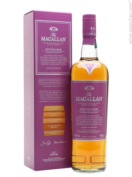 ザ・マッカラン エディション No.5　THE MACALLAN EDITION The Macallan Edition No 5 Single Malt Scotch Whisky