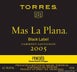 16th label thumbnail of Torres Mas La Plana Cabernet Sauvignon