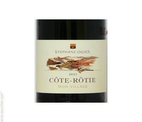 Label 1 of Michel & Stephane Ogier Cote Rotie Mon Village