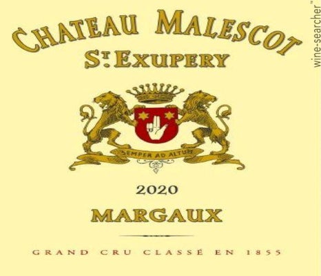 Label 1 of Chateau Malescot-St-Exupery