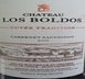 3rd label thumbnail of Chateau Los Boldos Cuvee Tradition Cabernet Sauvignon