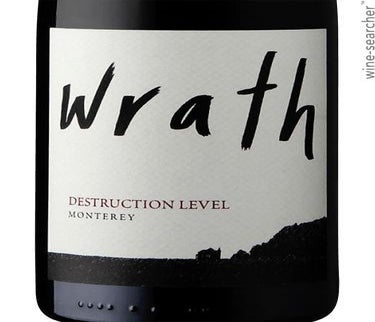 Label 1 of Wrath Wines 'Destruction Level' Red