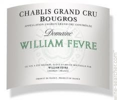 Label 1 of William Fevre Bougros