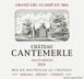 6th label thumbnail of Chateau Cantemerle
