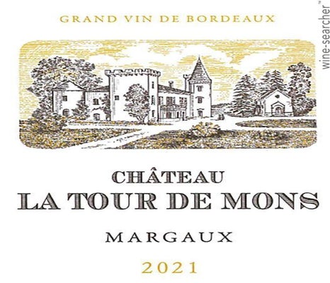 Label 1 of Chateau La Tour de Mons