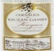 1st label thumbnail of Chevalier de Rauzan-Gassies