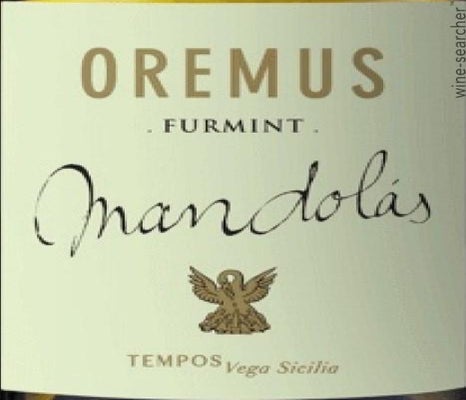 Label 1 of Oremus 'Mandolas' Tokaji Dry