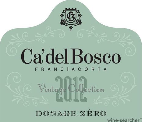 Label 1 of Ca' del Bosco Dosage Zero Millesimato Franciacorta DOCG