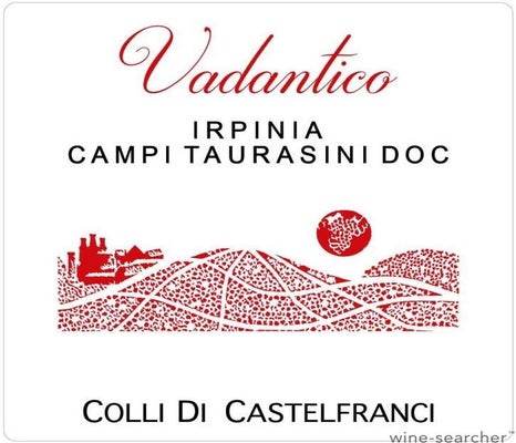 Label 1 of Colli di Castelfranci Vadantico Irpinia Campi Taurasini
