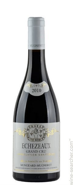 モンジャールミュニュレ2010 Echezeaux 375ml 2010 Domaine Mongeard-Mugneret Echezeaux Grand Cru, Cote de