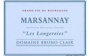 Click to see this product Label of Domaine Bruno Clair Marsannay Les Longeroies