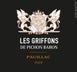 5th label thumbnail of Chateau Pichon-Longueville 'Les Griffons de Pichon Baron'