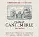 16th label thumbnail of Chateau Cantemerle