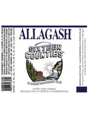 Click to see larger label image Label of Allagash 'Sixteen Counties' Sour Ale Beer