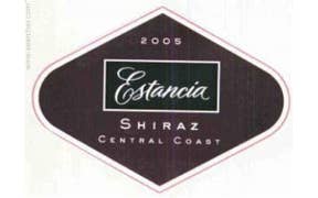 Click to see this product Label of Estancia Estates Shiraz