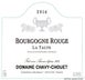 4th label thumbnail of Domaine Chavy-Chouet Bourgogne Rouge La Taupe