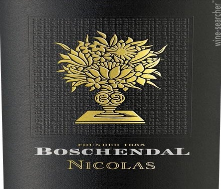 Label 1 of Boschendal Estate 'Nicolas'
