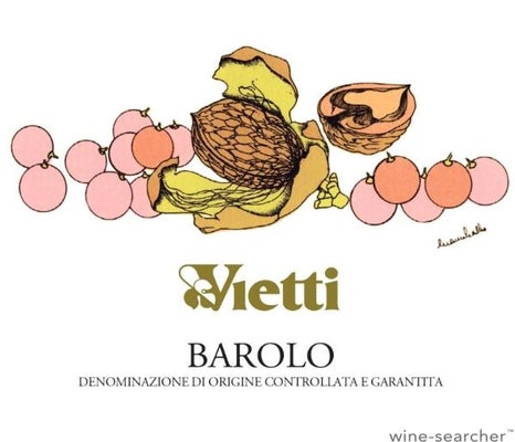 Label 1 of Vietti Castiglione