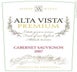 5th label thumbnail of Alta Vista Premium Cabernet Sauvignon