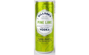 Click to see this product Label of Billson's 'Pine Lime' Vodka Soda