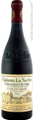 Label 1 of Chateau La Nerthe Chateauneuf-du-Pape Cuvee des Cadettes