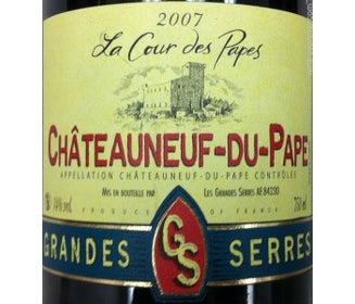 15 Grandes Serres Chateauneuf Du Pape La Cour Des Papes Rhone Prices Stores Tasting Notes Market Data 15 Grandes Serres Chateauneuf Du Pape La Cour Des Papes Rhone Prices Stores Tasting Notes Market Data