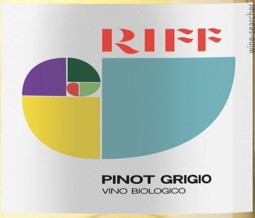 Label 1 of Riff Pinot Grigio delle Venezie