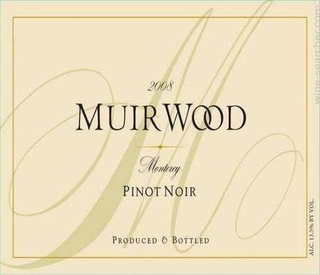 Label 1 of Muirwood Pinot Noir