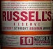 4th label thumbnail of Russell's Reserve 10 Year Old Kentucky Straight Bourbon Whiskey