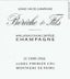 9th label thumbnail of Bereche et Fils Le Cran Premier Cru Brut Nature Millesime