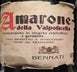 2nd label thumbnail of Bennati Amarone della Valpolicella DOCG