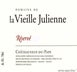 8th label thumbnail of Domaine de la Vieille Julienne Chateauneuf-du-Pape Reserve