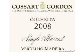 Click to see this product Label of 2008 Cossart Gordon Verdelho Colheita Single Harvest